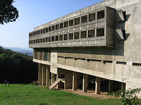 The convent of Sainte Marie de La Tourette near Lyon (1953–1960)