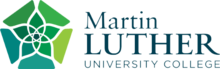 Martin Luther University College ringing rose logo