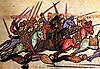 Bulgarian forces rout the Byzantines at Anchialos in 917