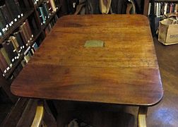 Richard Carlile's writing table