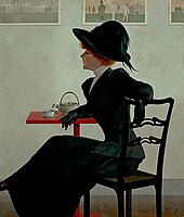 Sophistication (aka Cup of Tea, Cigarette, and She), 1908, Haggin Museum