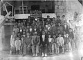 Students and teachers at the Assyrian school at Sarsing in 1930