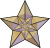 This star symbolizes the featured content on Wikipedia.