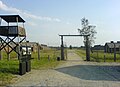 Guard tower at Birkenau