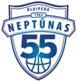 Neptūnas anniversary logo (2019–2020)