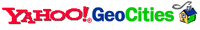 The first Yahoo! GeoCities logo (1999–2009)