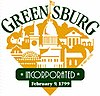 Official seal of Greensburg, Pennsylvania