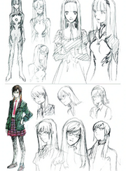 A number of drawings of Mari