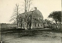 the family home many years after its occupation by Secretary Waldron