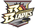 Beausejour Blades logo 2007-2009