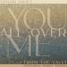 Digital edition cover of "You All Over Me"