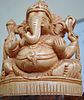 Ganesha carved in wood