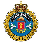 The badge worn by Cornwall police officers.