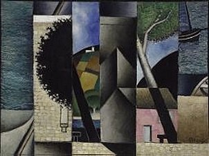 Jean Metzinger, Landscape (Marine, Composition Cubiste), 1912