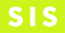 The letters 'SIS' in white against a box with a green background
