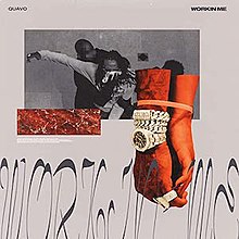 The cover consists of a black-and-white image of a man being chloroformed, a hand with gold jewelry wrapped with a bare one by a rubberband, and the song title written in cursive lettering.