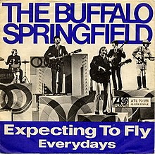 West German picture sleeve of the single "Expecting to Fly/Everydays" by Buffalo Springfield