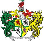 Arms of Glyndwr District Council