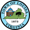 Official seal of Louisa, Virginia