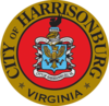 Official seal of Harrisonburg, Virginia