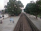 View From the cross over bridge, Gujrat Railway Station
