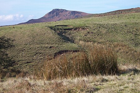 Barden Moor with Embsay Crag in the distance