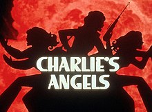 Main title card of Charlie's Angels