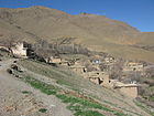 نمایی از روستای پریان که از زاویه جنوب غربی