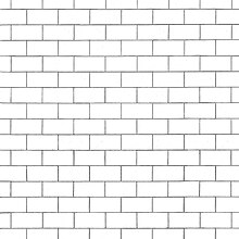 An image of a plain white brick wall.