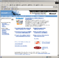 صفحه اصلی وب‌سایت مایکروسافت در دسامبر سال ۱۹۹۹