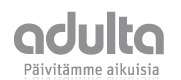 Adultan logo.