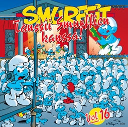 Studioalbumin Tanssii Smurffien kanssa Vol 16 kansikuva