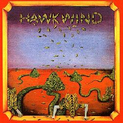 Studioalbumin Hawkwind kansikuva