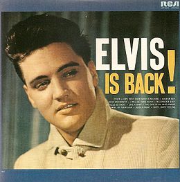 Studioalbumin Elvis Is Back! kansikuva