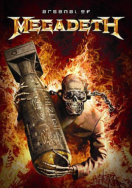 DVD-julkaisun Arsenal of Megadeth kansikuva