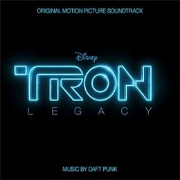 Soundtrack-albumin TRON: Legacy kansikuva