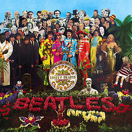 Studioalbumin Sgt. Pepper’s Lonely Hearts Club Band kansikuva