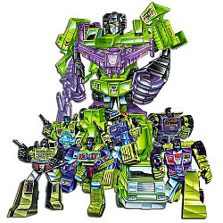 Devastator ja Constructiconit G1-versioina