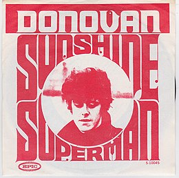 Singlen ”Sunshine Superman” kansikuva