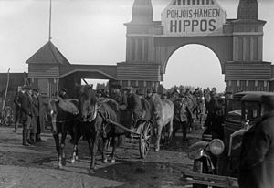 Hippoksen pääportti vuonna 1934.