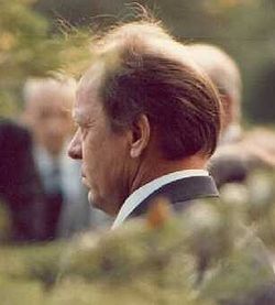 Kalevi Hämäläinen Juvalla 1988.