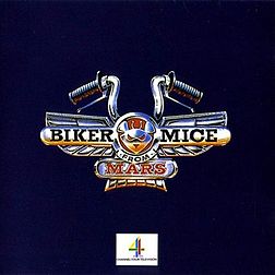 Soundtrack-albumin Biker Mice from Mars kansikuva