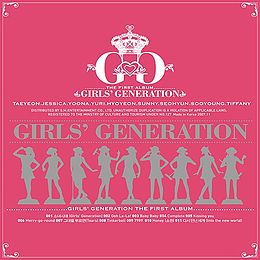 Studioalbumin Girls’ Generation kansikuva