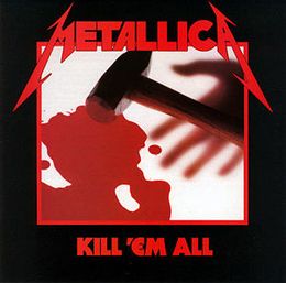 Studioalbumin Kill ’Em All kansikuva