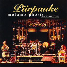 Livealbumin Metamorphosis – Live 1977–1995 kansikuva