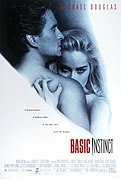 Sharon Stone elokuvassa Basic Instinct (1992)