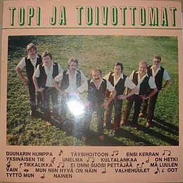 Studioalbumin Topi ja Toivottomat kansikuva