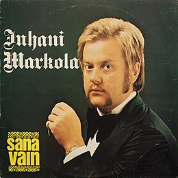 Studioalbumin Sana vain kansikuva