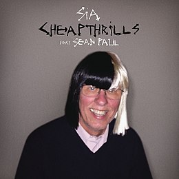 Singlen ”Cheap Thrills” kansikuva