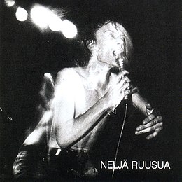 Studioalbumin Neljä Ruusua kansikuva